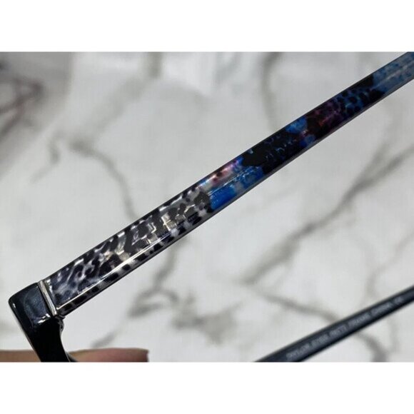 TAYLOR EYES - Multicolored Leopard Print PATTI 53-15-135 Black Glasses Frames - Picture 2 of 9